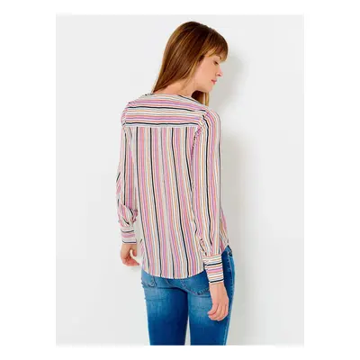 Pink Striped Blouse CAMAIEU - Women