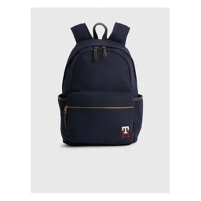 Dark blue men's backpack with wool Tommy Hilfiger - Men