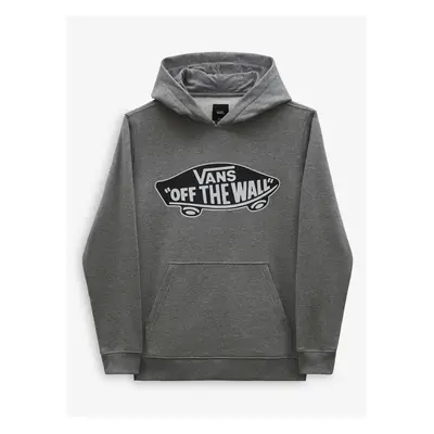 Grey Boys Brindler Hoodie VANS Style - Boys