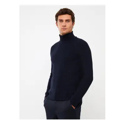 LC Waikiki Turtleneck Long Sleeve Men's Knitwear Sweater