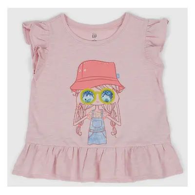 GAP Children's T-shirt with print - Girls