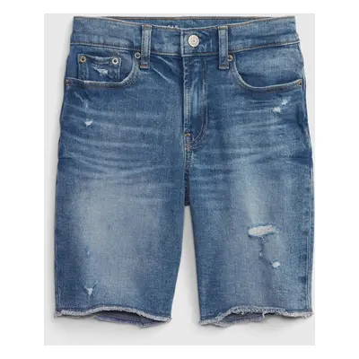 GAP Kids Denim Shorts High Rise - Girls