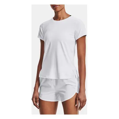 Under Armour T-Shirt UA IsoChill Run Laser Tee-WHT - Women