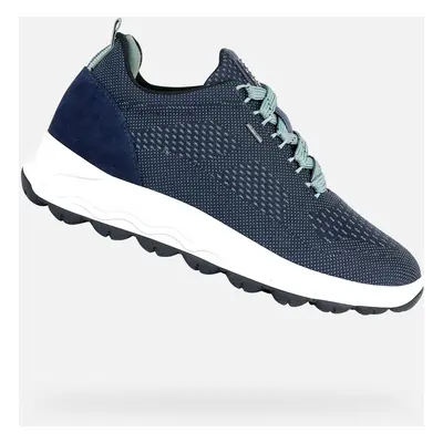 Dark blue women's sneakers Geox Spherica 4x4 B Abx - Women's