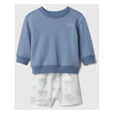 GAP Baby Set Sweatshirt & Shorts - Boys