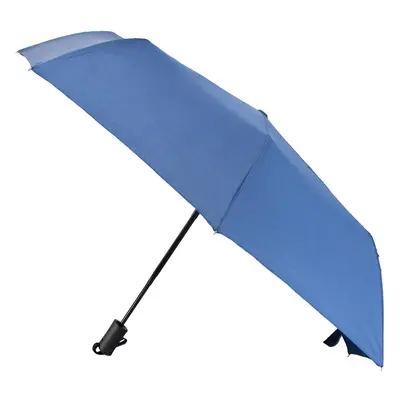 Semiline Unisex's Short Automatic Umbrella L2064-1 Navy Blue