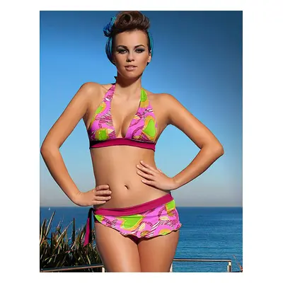 Marry (6) swimsuit + mini pareo for FREE! Raspberry-pink