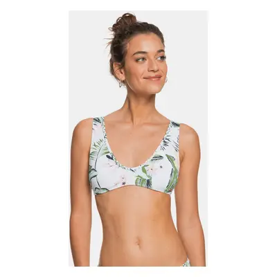 White Floral Top of Roxy Swimwear - Women