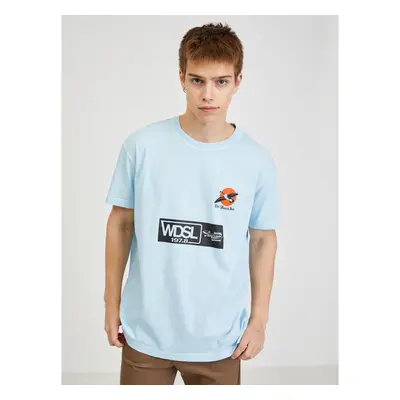 Light Blue Men's T-Shirt Diesel - Men