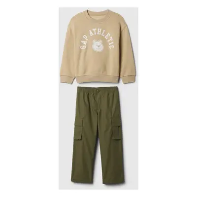 GAP Baby set of sweatshirt and cargo pants - Boys