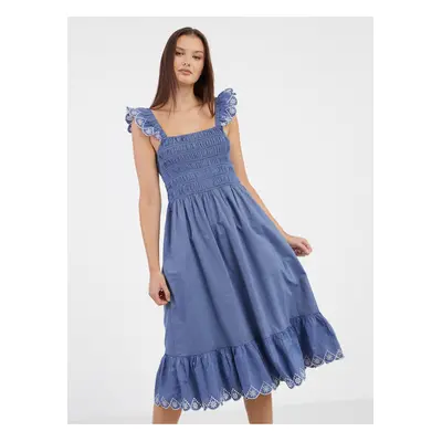 Blue Ladies Dress VILA Milly - Ladies