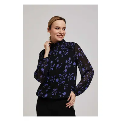 Shirt with floral pattern