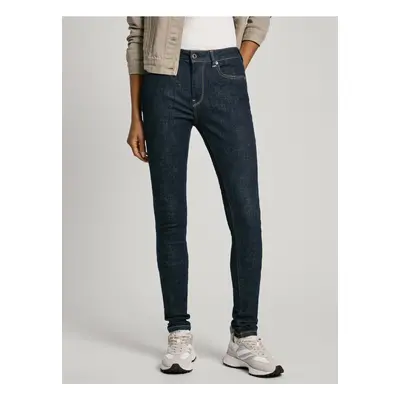 Dark blue women's skinny fit jeans Jeans Pepe Jeans - Women