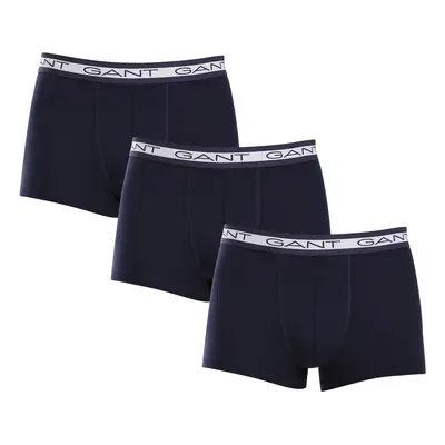 3PACK men's boxers Gant blue