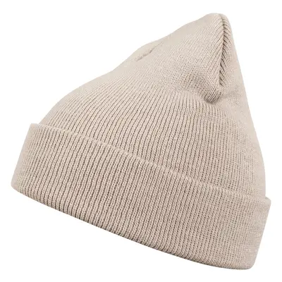 Basic Flap Light Grey Beanie