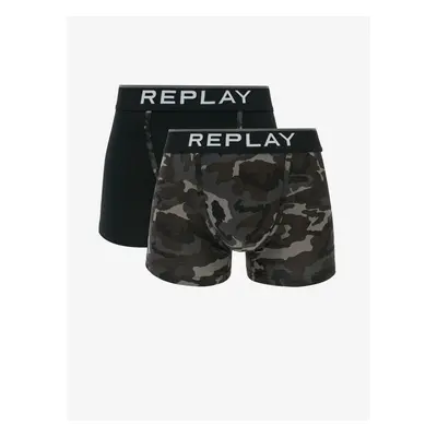 Férfi boxeralsó Replay Style Cuff