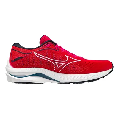 Mizuno Wave Rider Pink Peacock/White UK Women's Running Shoes