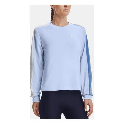 Under Armour MIkina Rival Terry CB Crew-BLU - Women