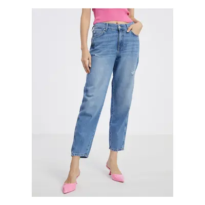 Light blue women's mom jeans ONLY Troy - Women