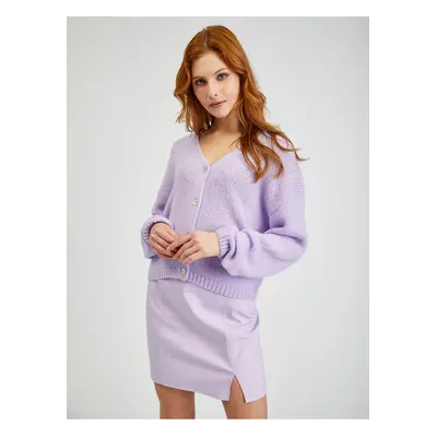 Orsay Light purple Womens Loose Cardigan - Women