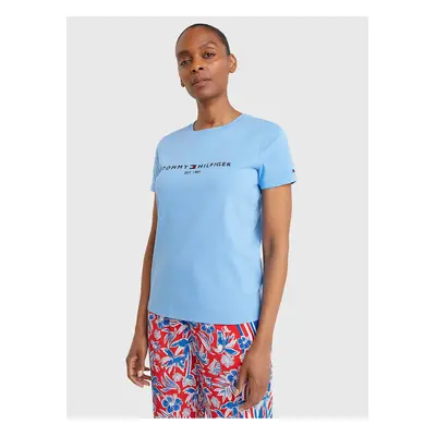 Light blue women's T-shirt Tommy Hilfiger - Women