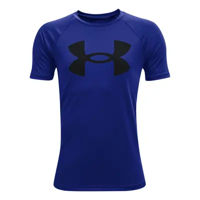 Boys' T-shirt Under Armour Tech Big Logo SS - blue