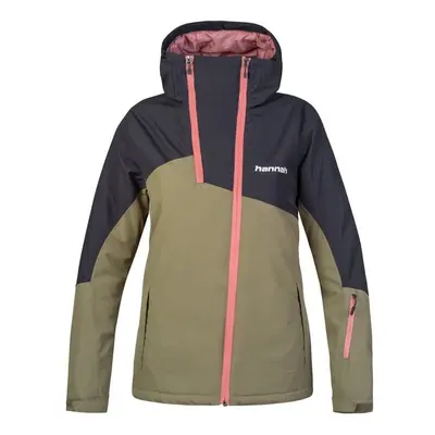 Women's ski jacket Hannah MAKY COL burnt olive/anthracite