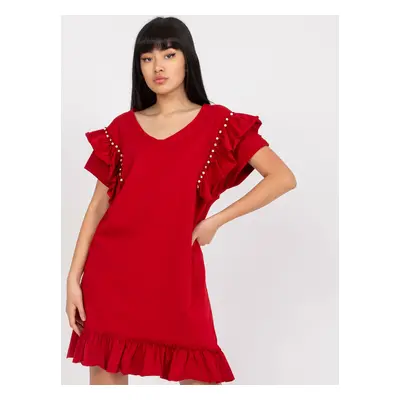 Dress-FA-SK-7017.72P-burgundy