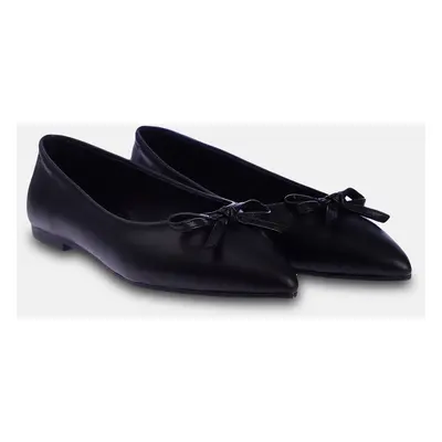 Trendyol Black Bow Pointed Toe Women's Ballerina