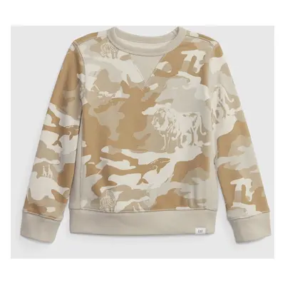 GAP Kids sweatshirt camo french terry - Boys