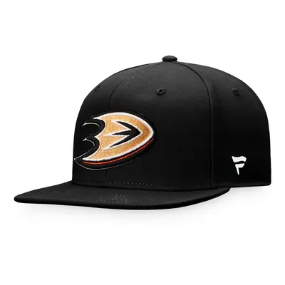 Men's Fanatics Core Snapback Anaheim Ducks Black-Dark Orange Cap