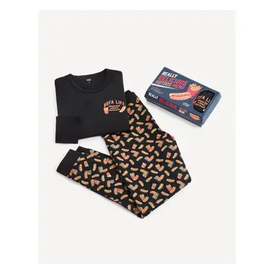 Celio Pajamas in Hot Dog Gift Box - Men's