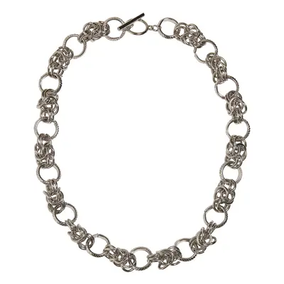 Multiring necklace - silver color