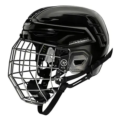 Warrior Alpha One Combo Senior Ice Hockey Helmet, Black