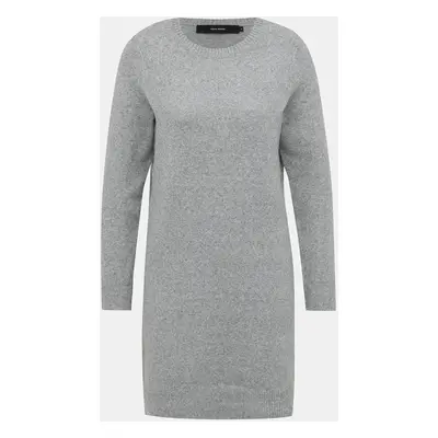 Light grey sweater dress VERO MODA Doffy