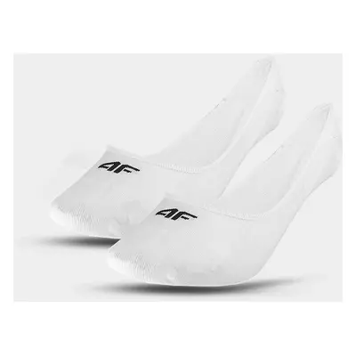 Women's Casual Short Socks (2 Pack) 4F - White