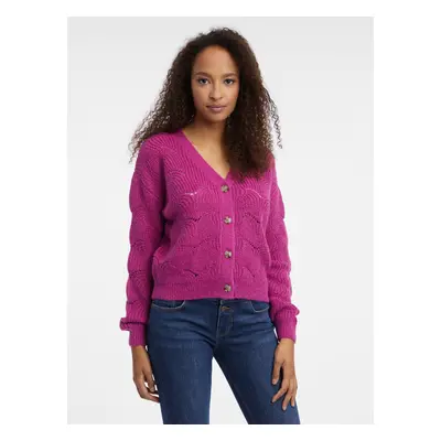 Orsay Dark pink Ladies Cardigan - Women