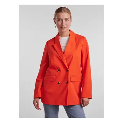 Orange Women's Oversize Jacket Pieces Thelma - Women's