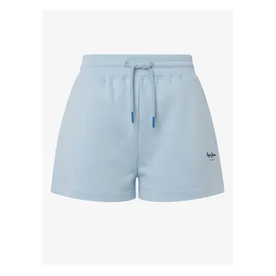 Bright Blue Womens Shorts Pepe Jeans Calista - Women