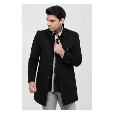 PLT8367 DEWBERRY MEN'S COAT-BLACK