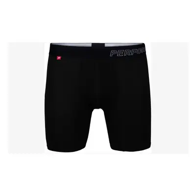 Men's long boxers ATLANTIC - black