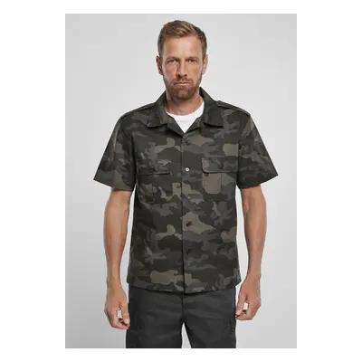 American Ripstop Short Sleeve Shirt Dark Camo