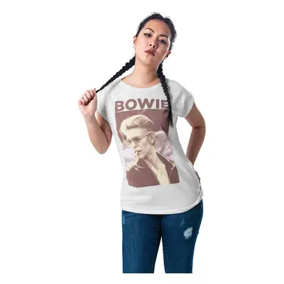 Women's T-shirt David Bowie white