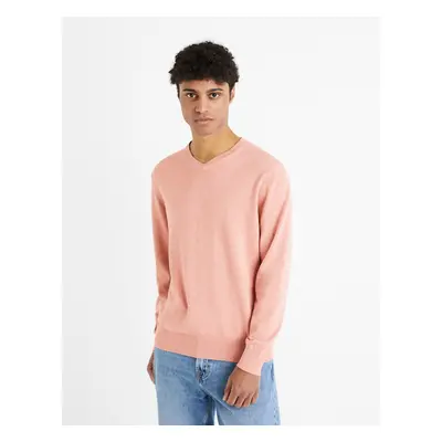 Celio Cotton Sweater Decotonv - Men