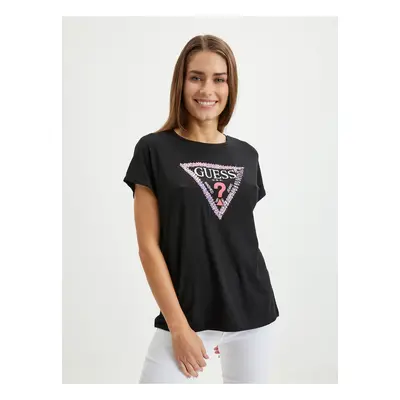 Black Women's T-Shirt Guess - Women