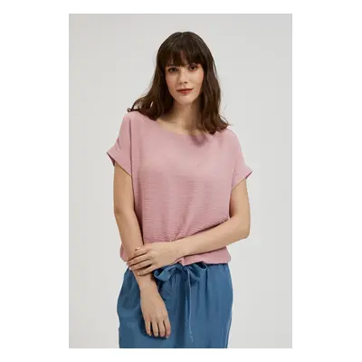 Women's T-shirt MOODO - powder pink