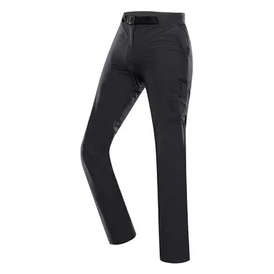 Women's softshell pants with cool-dry ALPINE PRO CORBA dk.true gray