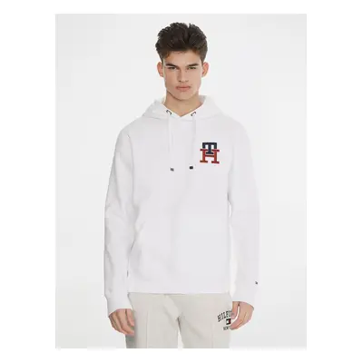 White Mens Hoodie Tommy Hilfiger - Men