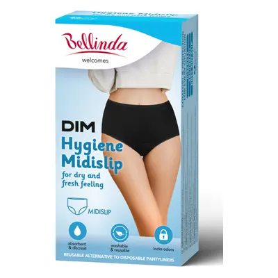 Bellinda HYGIENE MIDISLIP - Women's hygiene panties with higher waist - black