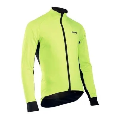 Cycling Jacket NorthWave Extreme H20 Jacket Yellow Fluo/Black